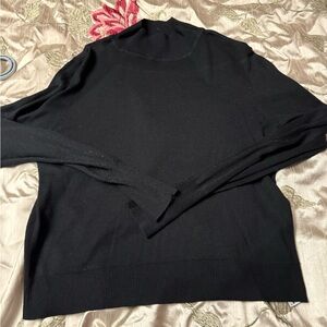 Zara Classic Black Turtleneck Sweater